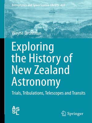 cover image of Exploring the History of New Zealand Astronomy